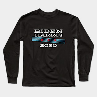 Joe Biden 2020 and Kamala Harris On One Ticket Distressed Version Long Sleeve T-Shirt